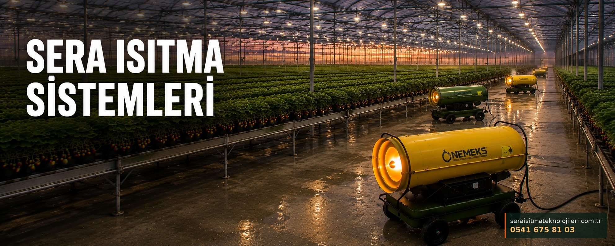Bursa Sera ısıtma sistemleri — Nemark